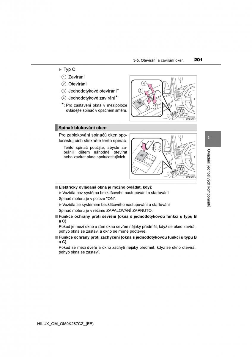 Toyota Hilux VIII 8 AN120 AN130 navod k obsludze / page 201