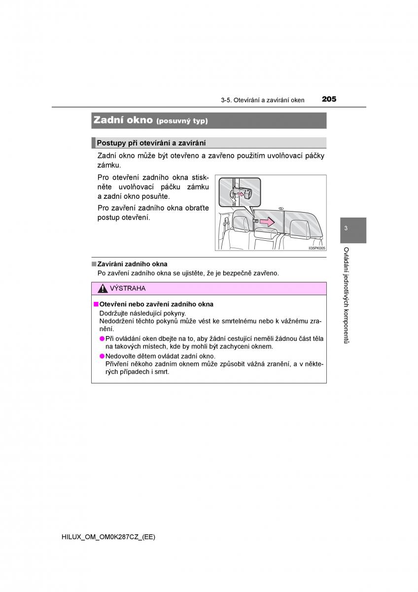 Toyota Hilux VIII 8 AN120 AN130 navod k obsludze / page 205