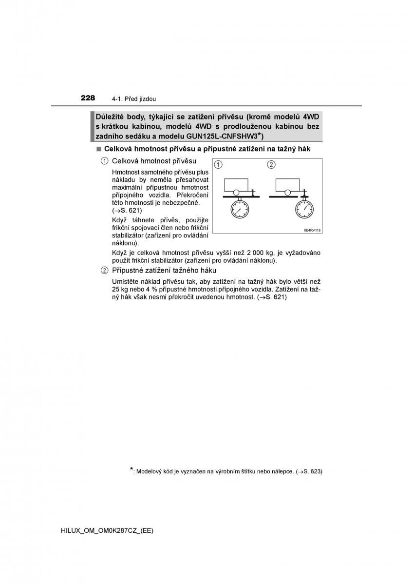 Toyota Hilux VIII 8 AN120 AN130 navod k obsludze / page 228