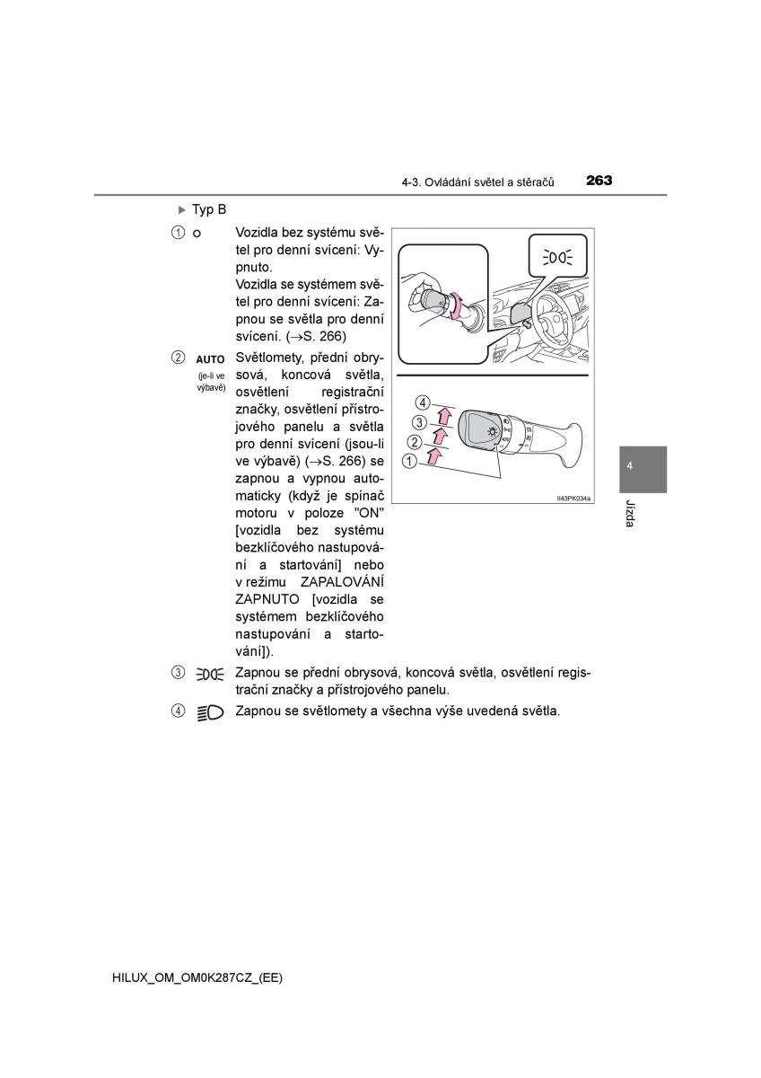 Toyota Hilux VIII 8 AN120 AN130 navod k obsludze / page 263