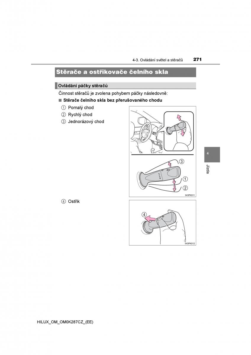 Toyota Hilux VIII 8 AN120 AN130 navod k obsludze / page 271