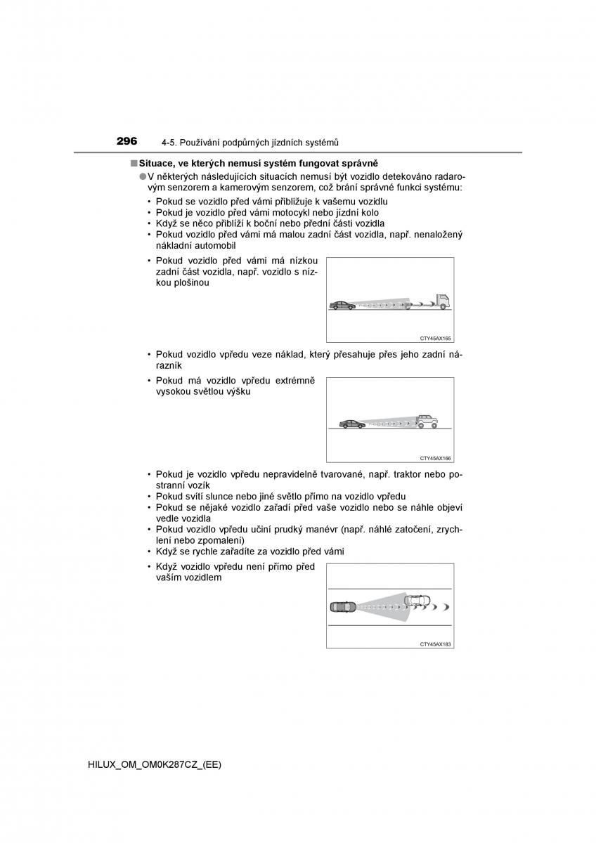 Toyota Hilux VIII 8 AN120 AN130 navod k obsludze / page 296