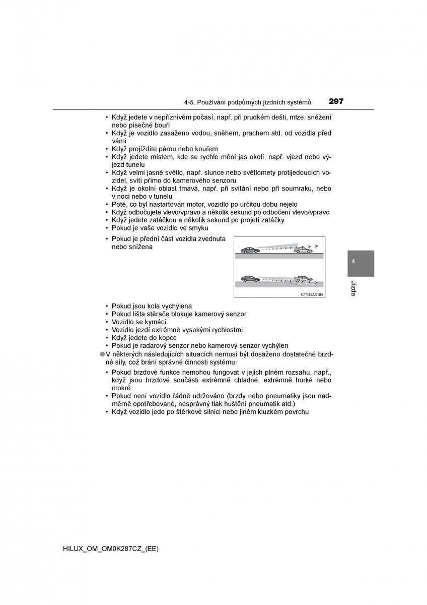 Toyota Hilux VIII 8 AN120 AN130 navod k obsludze / page 297