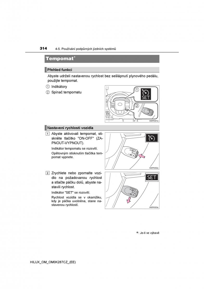 Toyota Hilux VIII 8 AN120 AN130 navod k obsludze / page 314