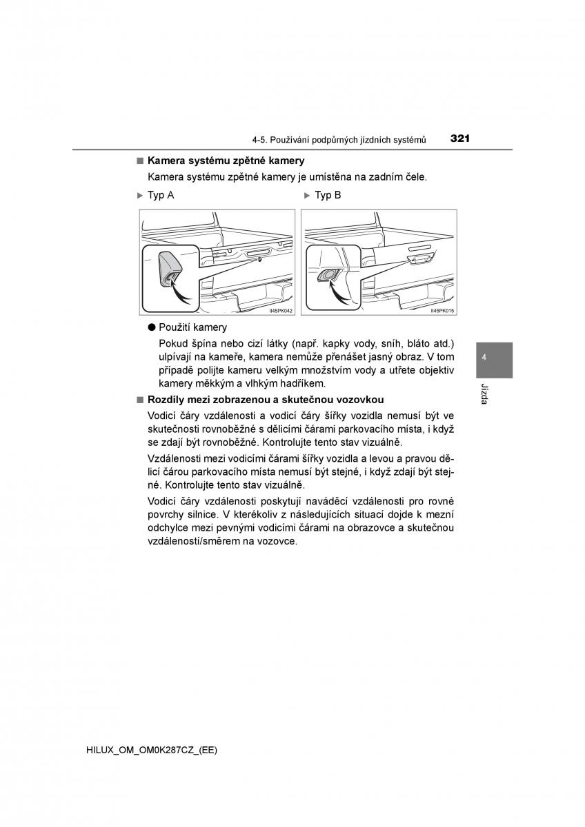 Toyota Hilux VIII 8 AN120 AN130 navod k obsludze / page 321