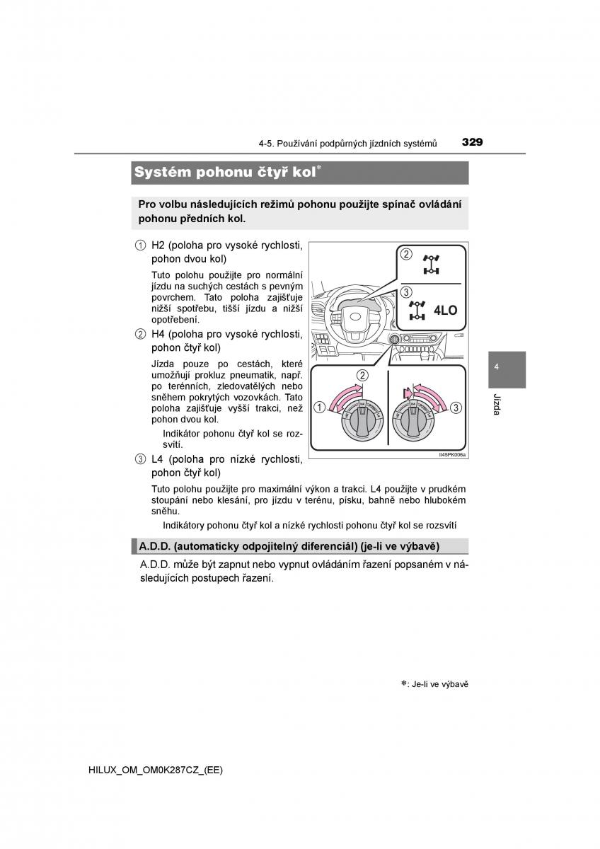 Toyota Hilux VIII 8 AN120 AN130 navod k obsludze / page 329