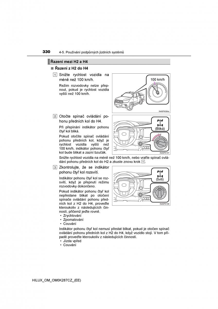 Toyota Hilux VIII 8 AN120 AN130 navod k obsludze / page 330