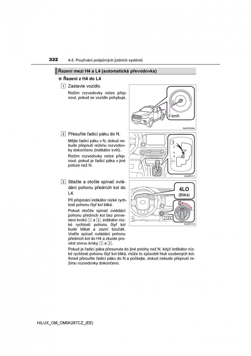 Toyota Hilux VIII 8 AN120 AN130 navod k obsludze / page 332