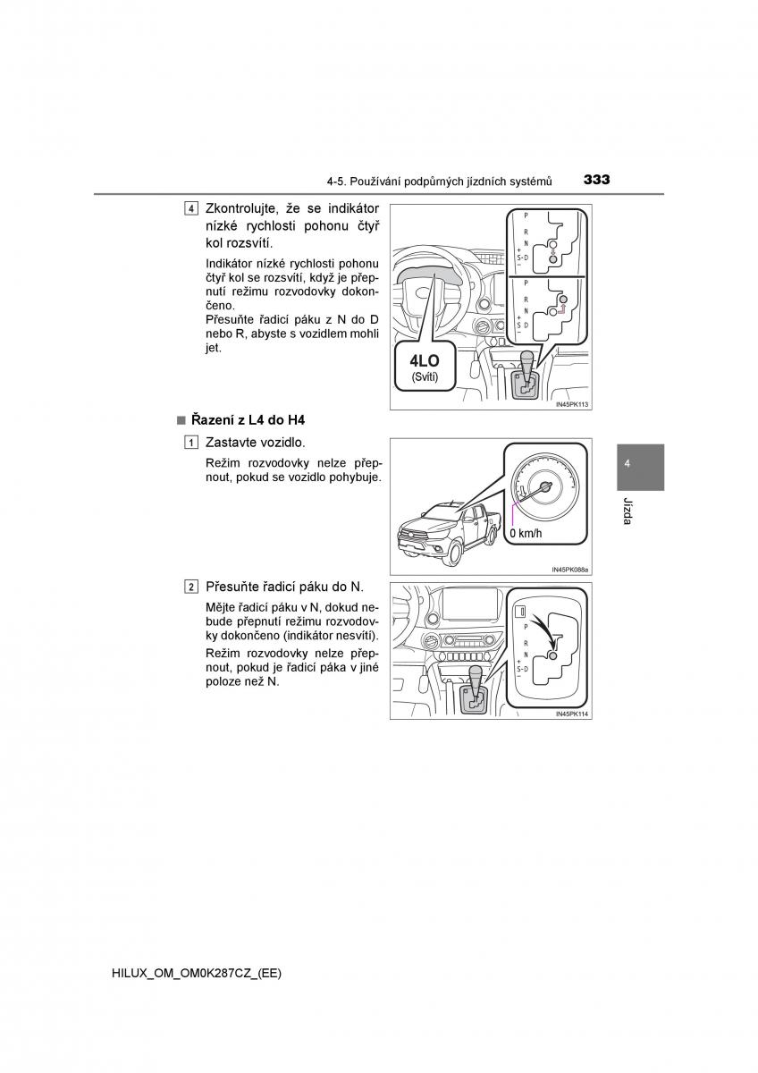 Toyota Hilux VIII 8 AN120 AN130 navod k obsludze / page 333