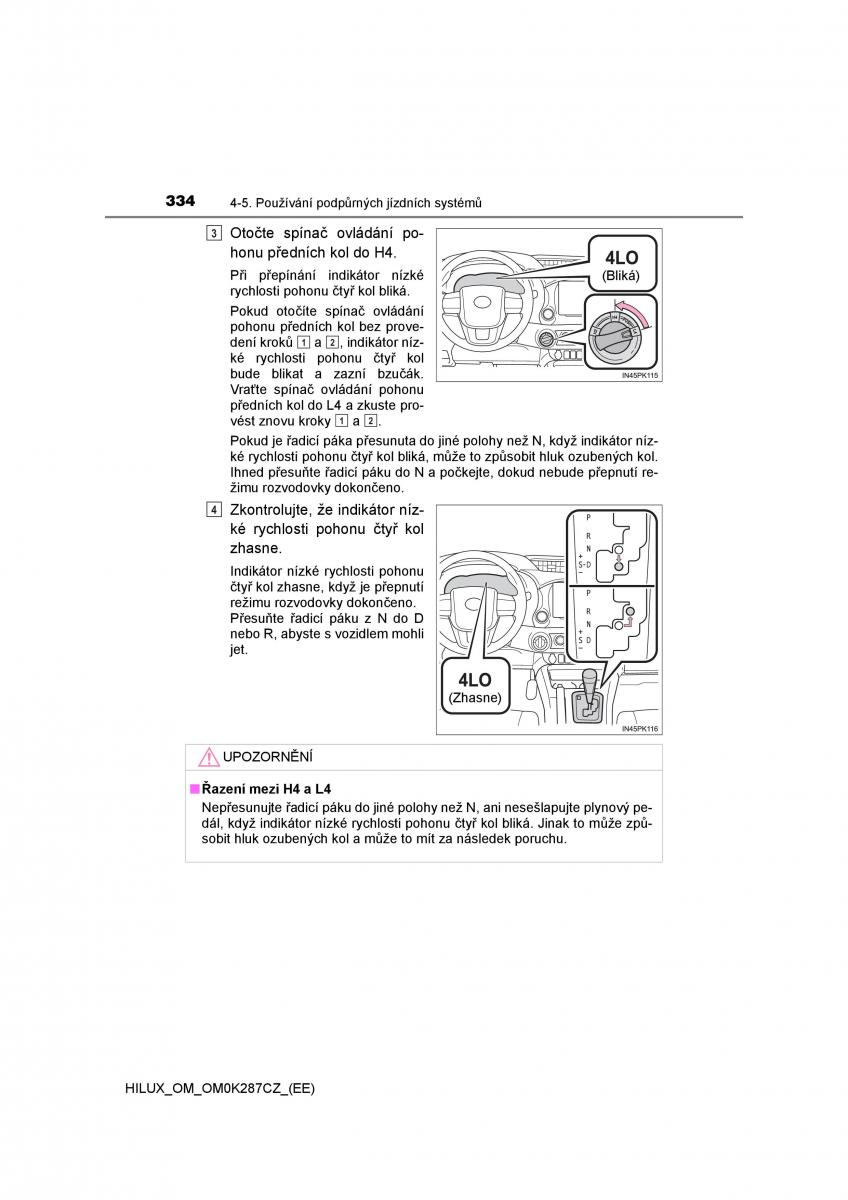 Toyota Hilux VIII 8 AN120 AN130 navod k obsludze / page 334