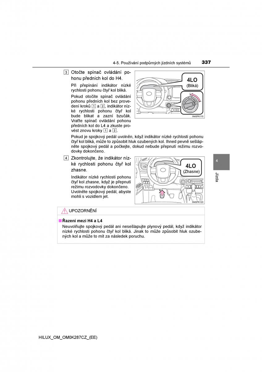 Toyota Hilux VIII 8 AN120 AN130 navod k obsludze / page 337