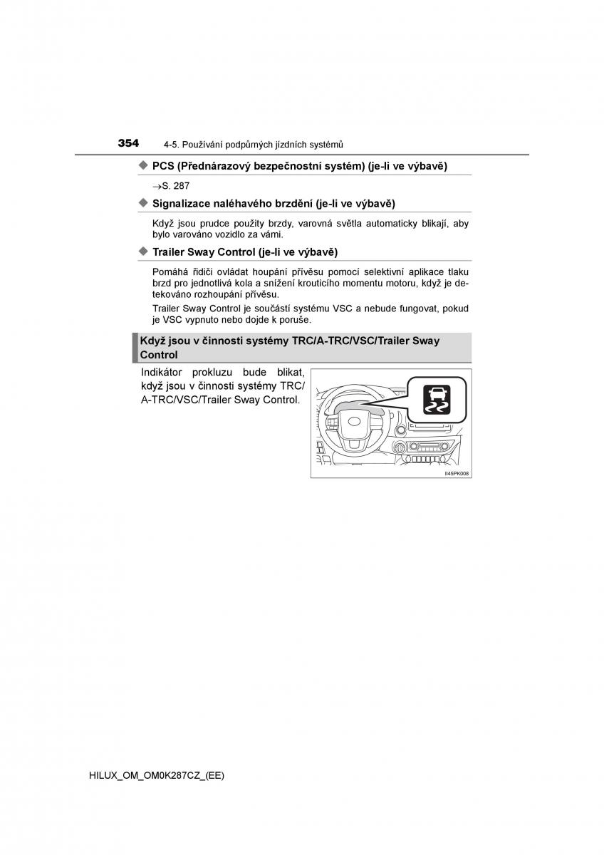 Toyota Hilux VIII 8 AN120 AN130 navod k obsludze / page 354