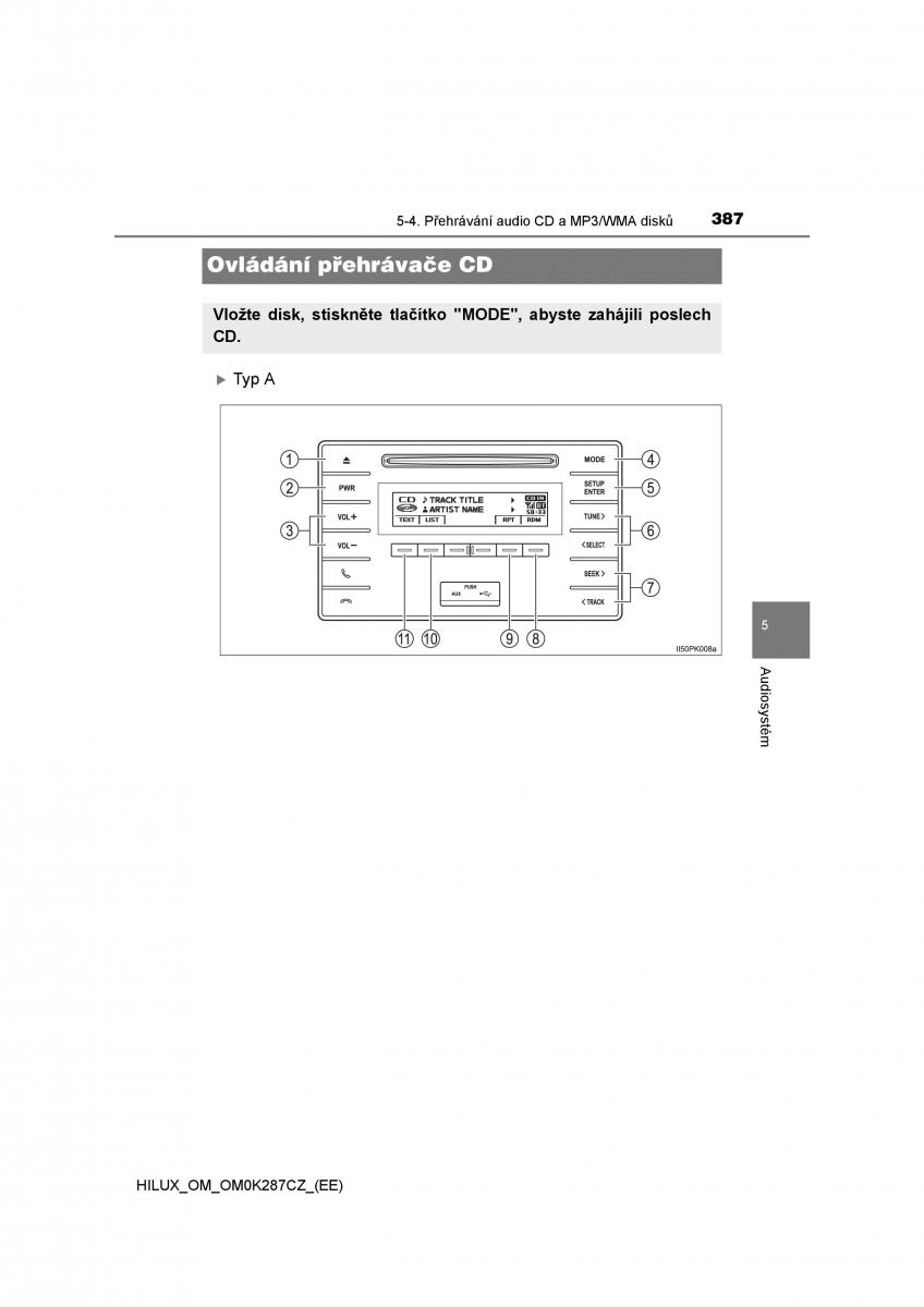 Toyota Hilux VIII 8 AN120 AN130 navod k obsludze / page 387