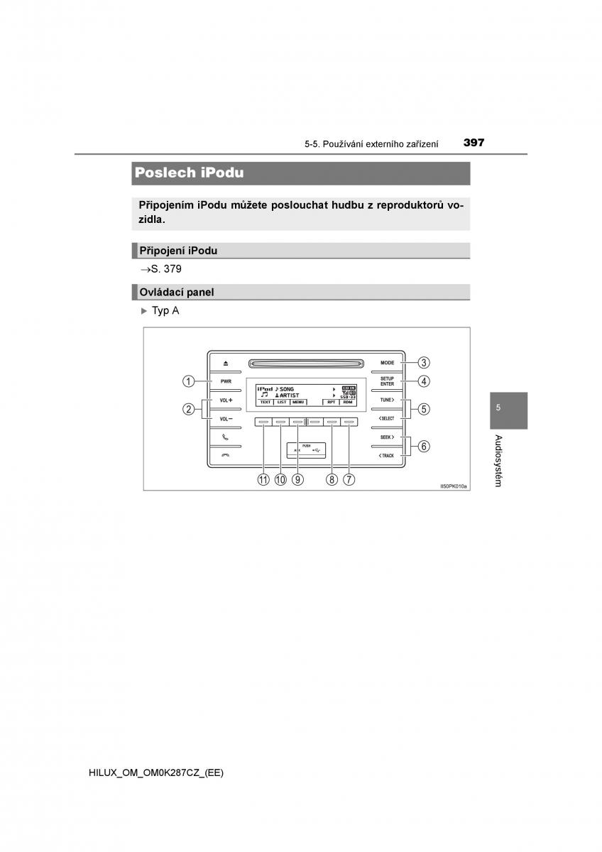 Toyota Hilux VIII 8 AN120 AN130 navod k obsludze / page 397