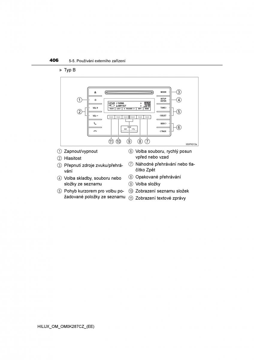 Toyota Hilux VIII 8 AN120 AN130 navod k obsludze / page 406