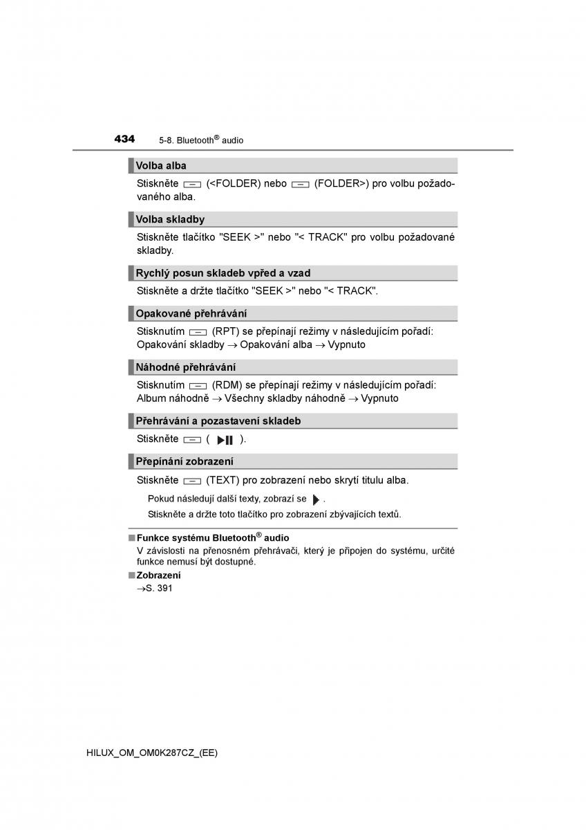 Toyota Hilux VIII 8 AN120 AN130 navod k obsludze / page 434