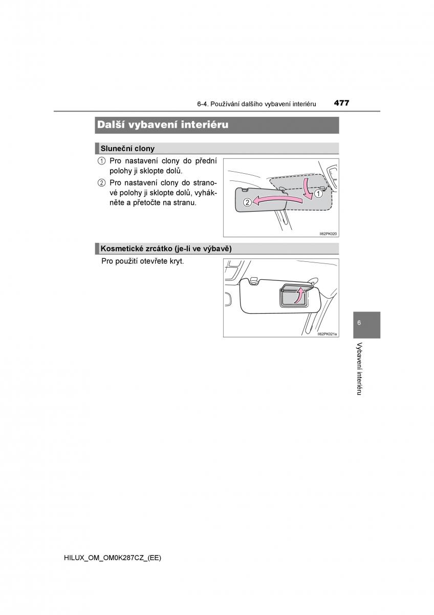 Toyota Hilux VIII 8 AN120 AN130 navod k obsludze / page 477