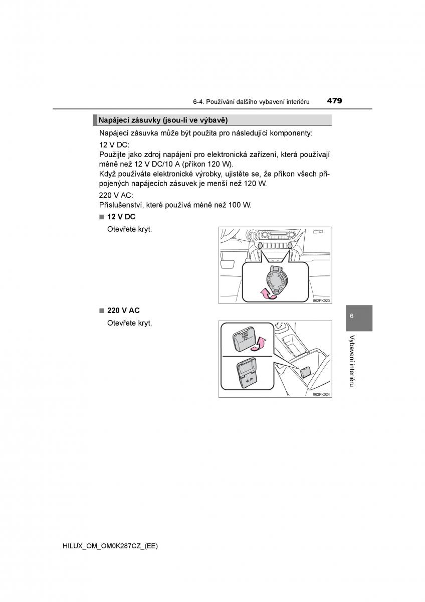 Toyota Hilux VIII 8 AN120 AN130 navod k obsludze / page 479