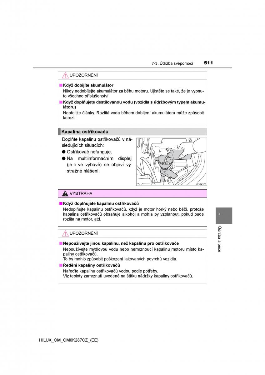 Toyota Hilux VIII 8 AN120 AN130 navod k obsludze / page 511