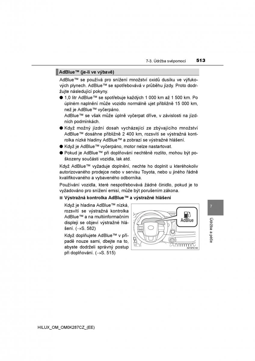 Toyota Hilux VIII 8 AN120 AN130 navod k obsludze / page 513