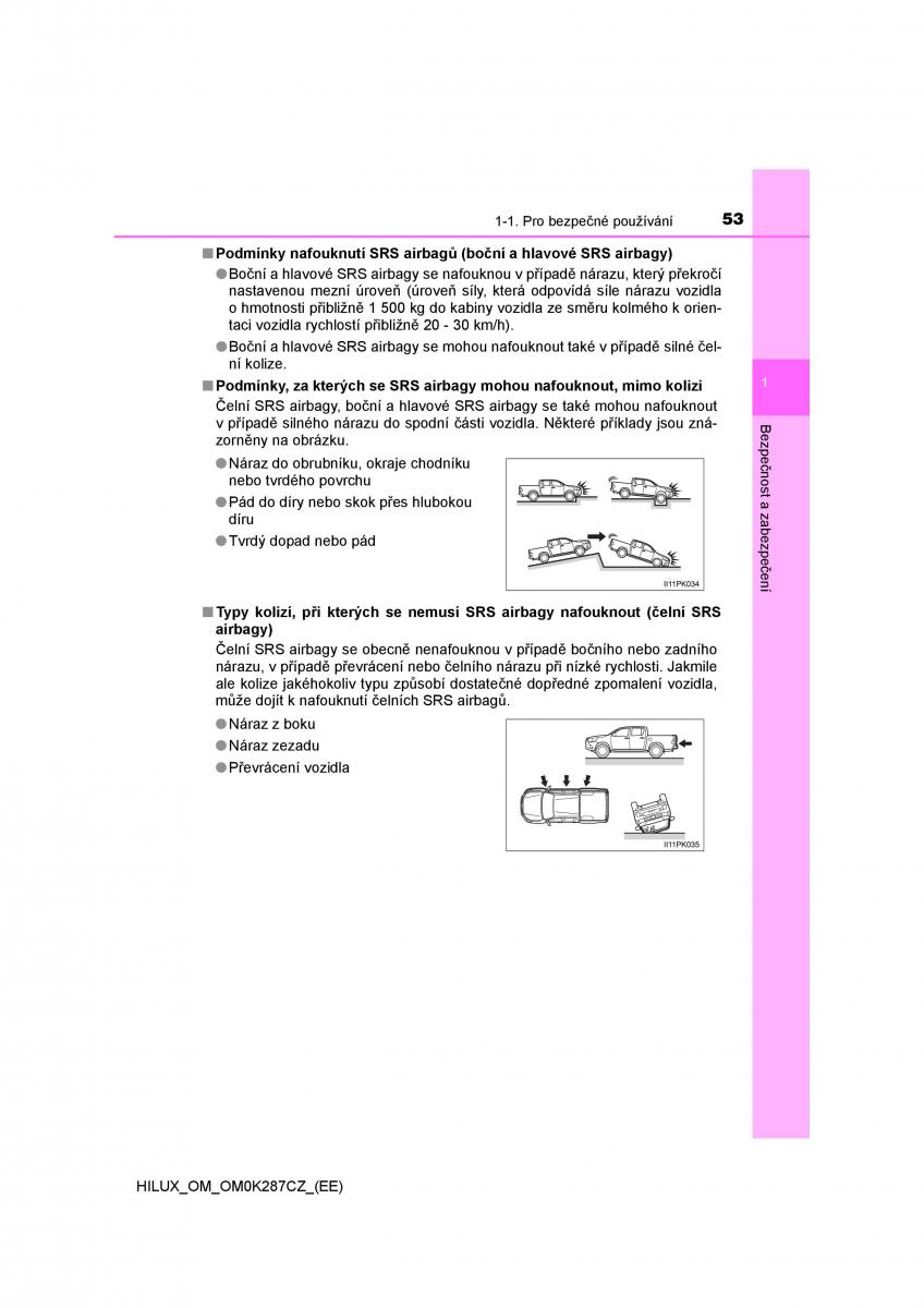 Toyota Hilux VIII 8 AN120 AN130 navod k obsludze / page 53