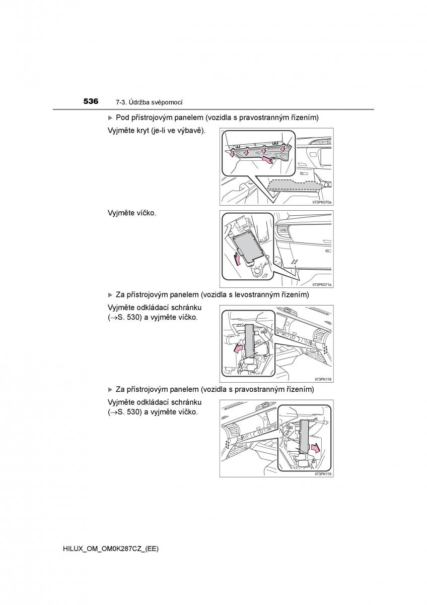 Toyota Hilux VIII 8 AN120 AN130 navod k obsludze / page 536