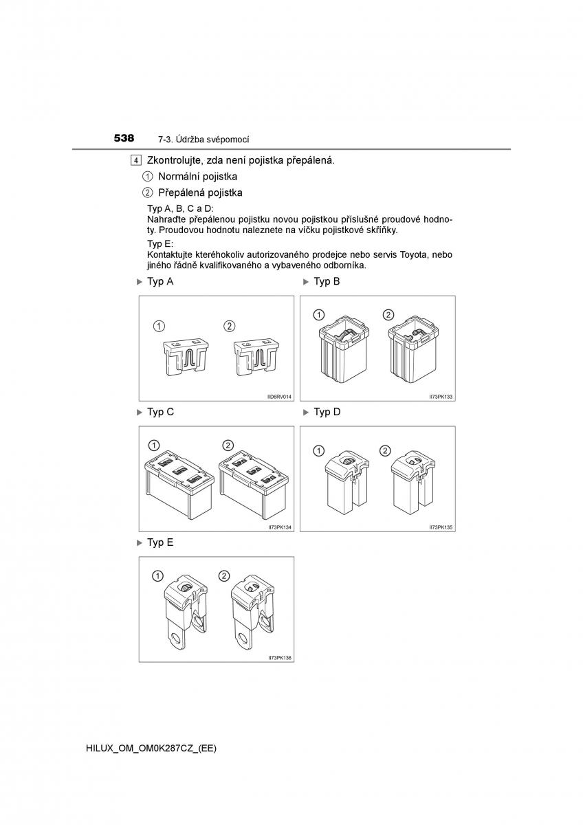 Toyota Hilux VIII 8 AN120 AN130 navod k obsludze / page 538