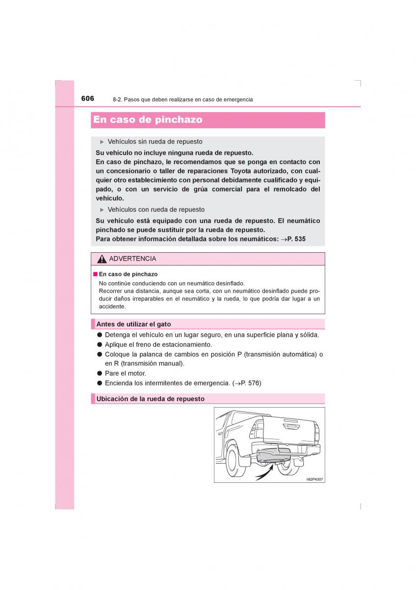 Toyota Hilux VIII 8 AN120 AN130 manual del propietario / page 606