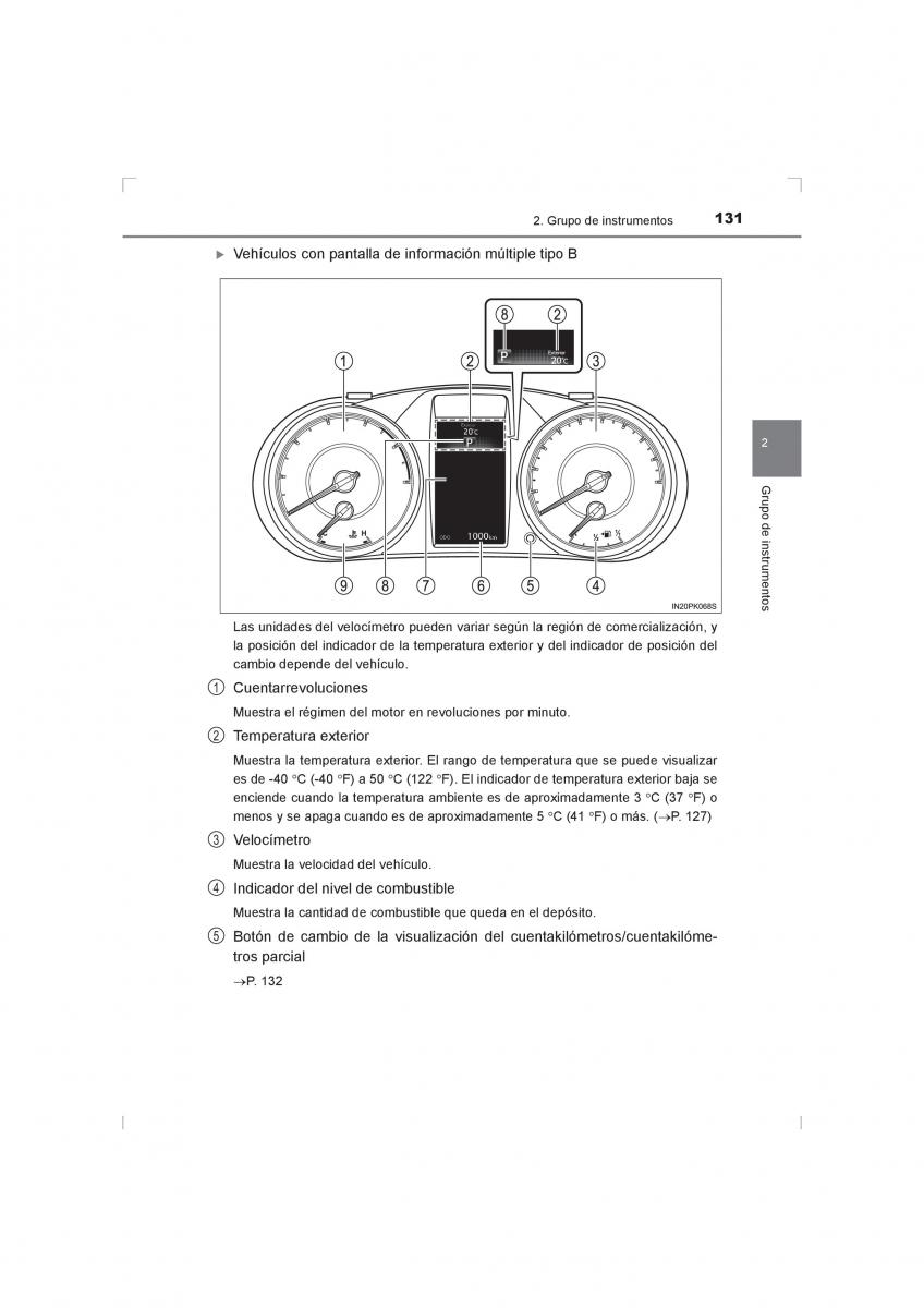 Toyota Hilux VIII 8 AN120 AN130 manual del propietario / page 131