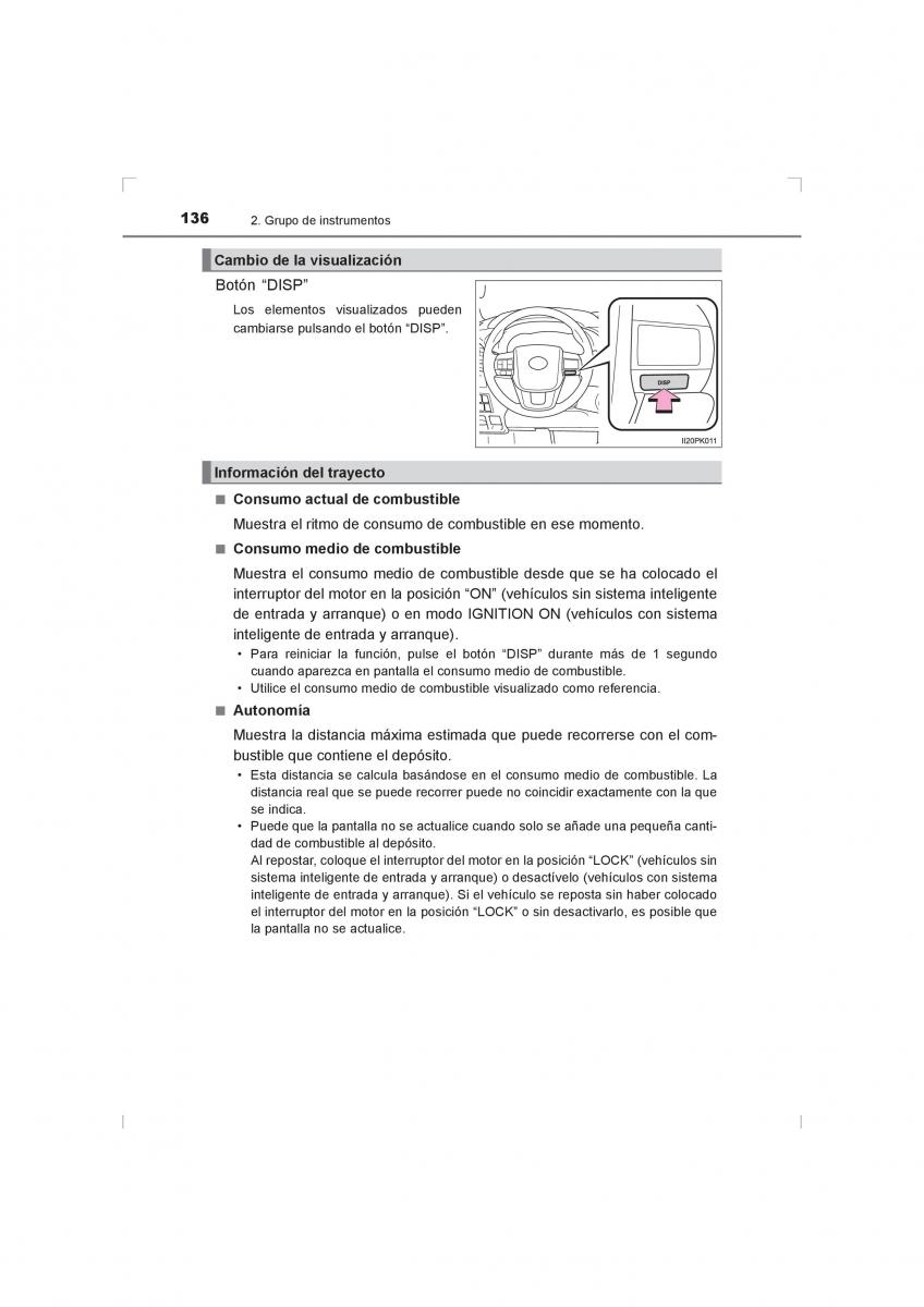 Toyota Hilux VIII 8 AN120 AN130 manual del propietario / page 136