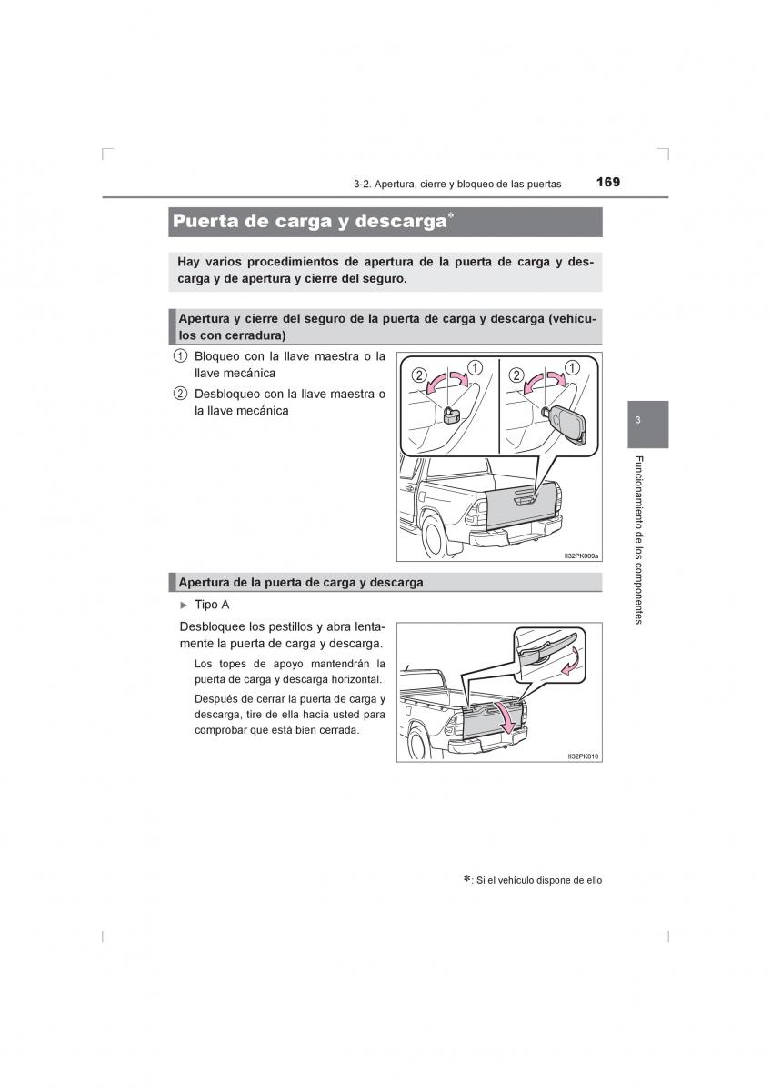 Toyota Hilux VIII 8 AN120 AN130 manual del propietario / page 169