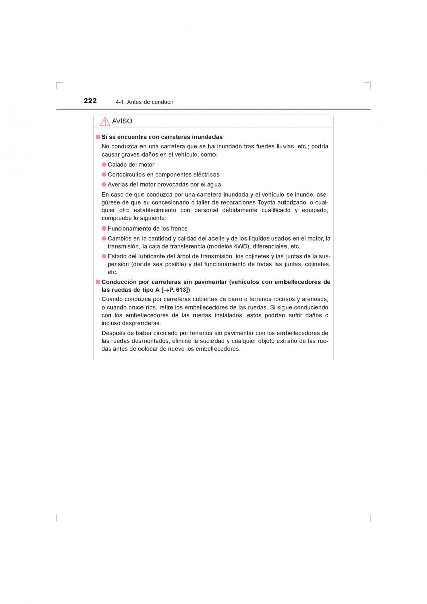 Toyota Hilux VIII 8 AN120 AN130 manual del propietario / page 222