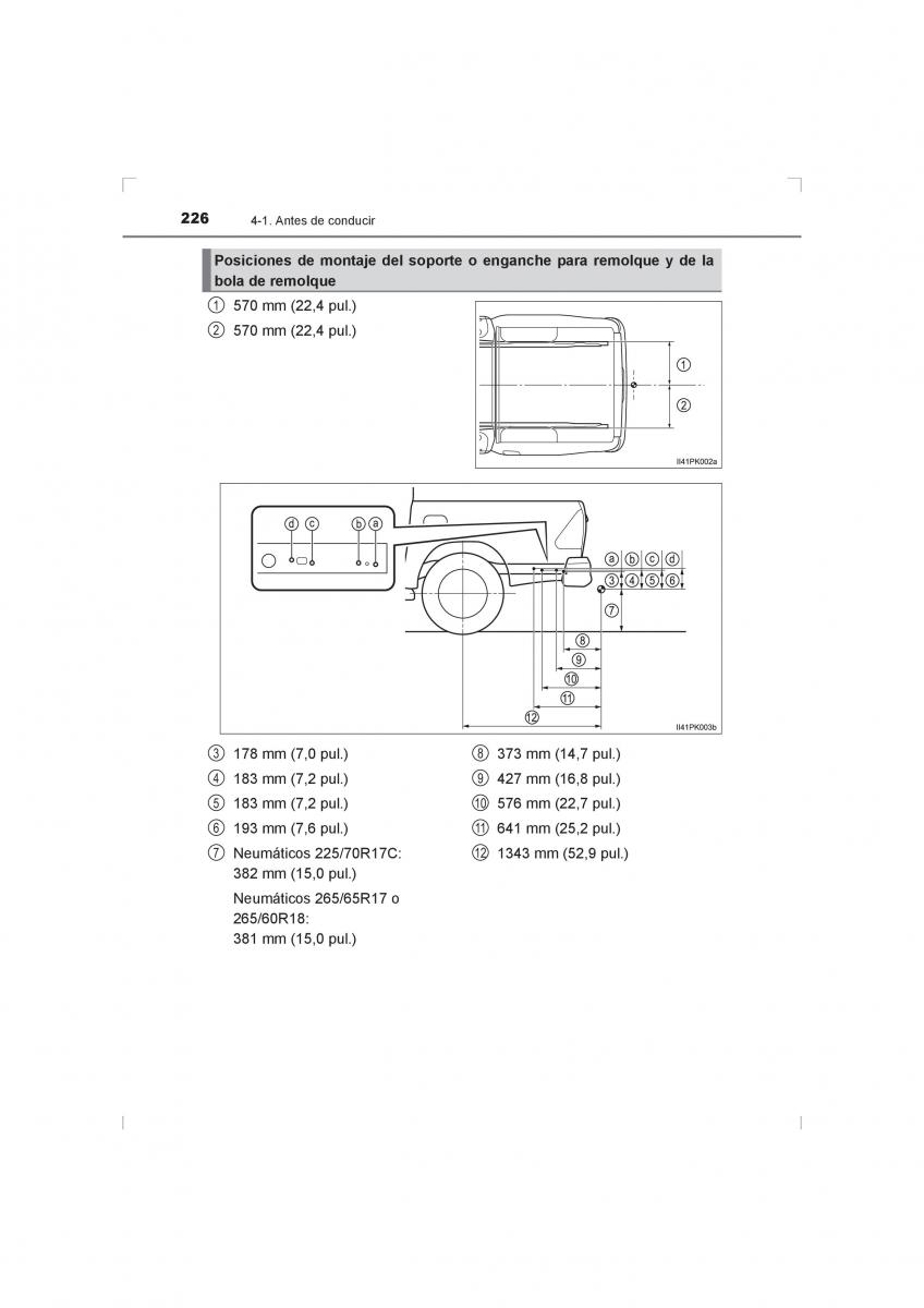 Toyota Hilux VIII 8 AN120 AN130 manual del propietario / page 226