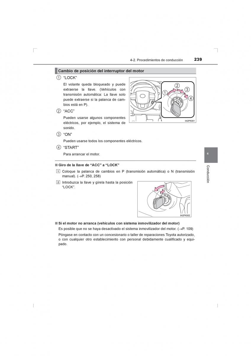 Toyota Hilux VIII 8 AN120 AN130 manual del propietario / page 239