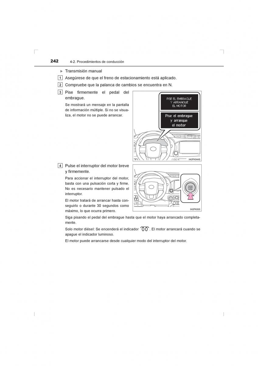 Toyota Hilux VIII 8 AN120 AN130 manual del propietario / page 242