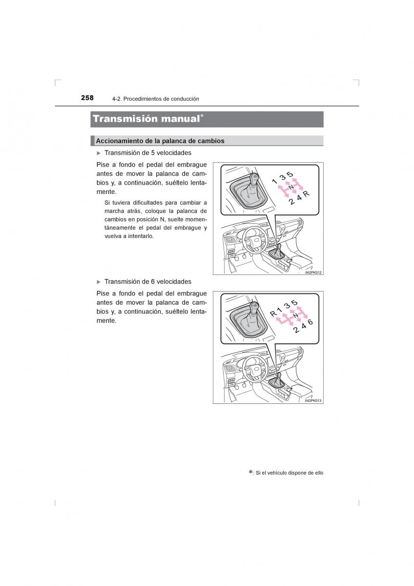 Toyota Hilux VIII 8 AN120 AN130 manual del propietario / page 258