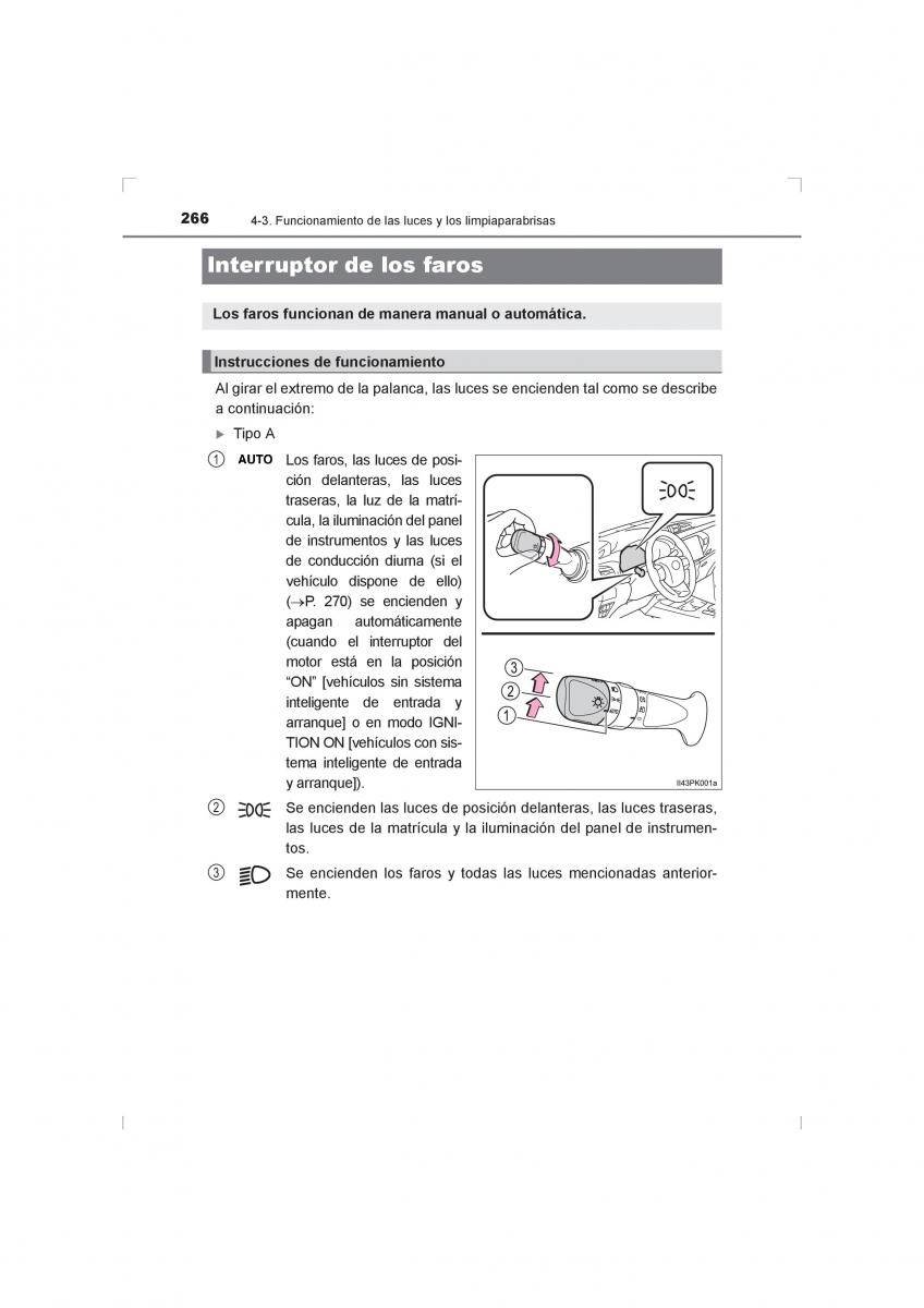 Toyota Hilux VIII 8 AN120 AN130 manual del propietario / page 266