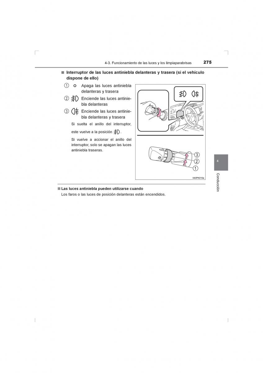 Toyota Hilux VIII 8 AN120 AN130 manual del propietario / page 275