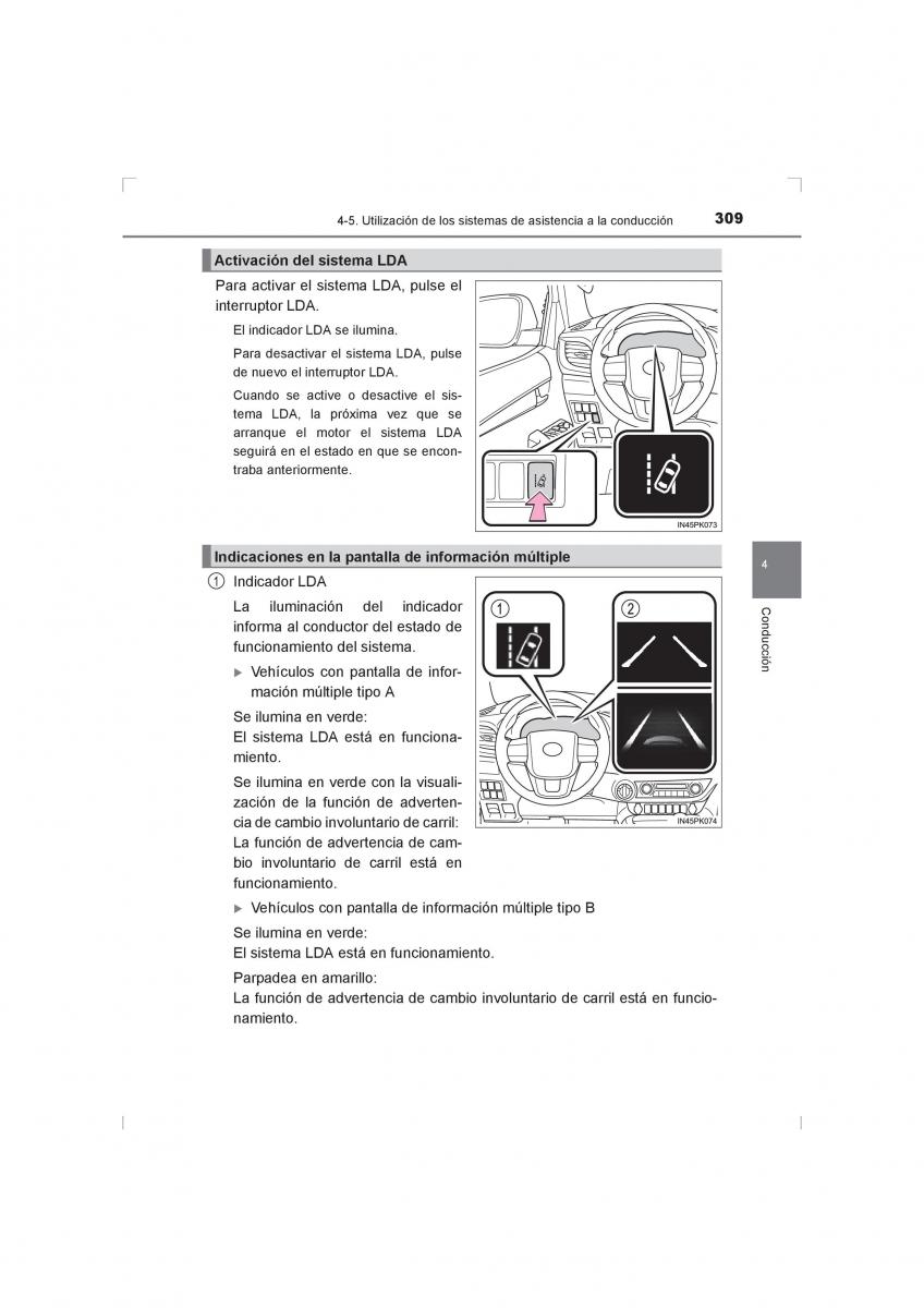 Toyota Hilux VIII 8 AN120 AN130 manual del propietario / page 309