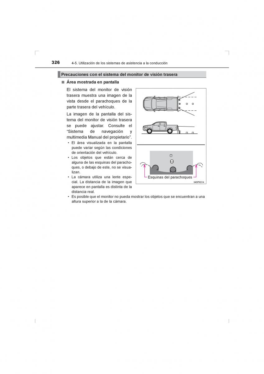 Toyota Hilux VIII 8 AN120 AN130 manual del propietario / page 326