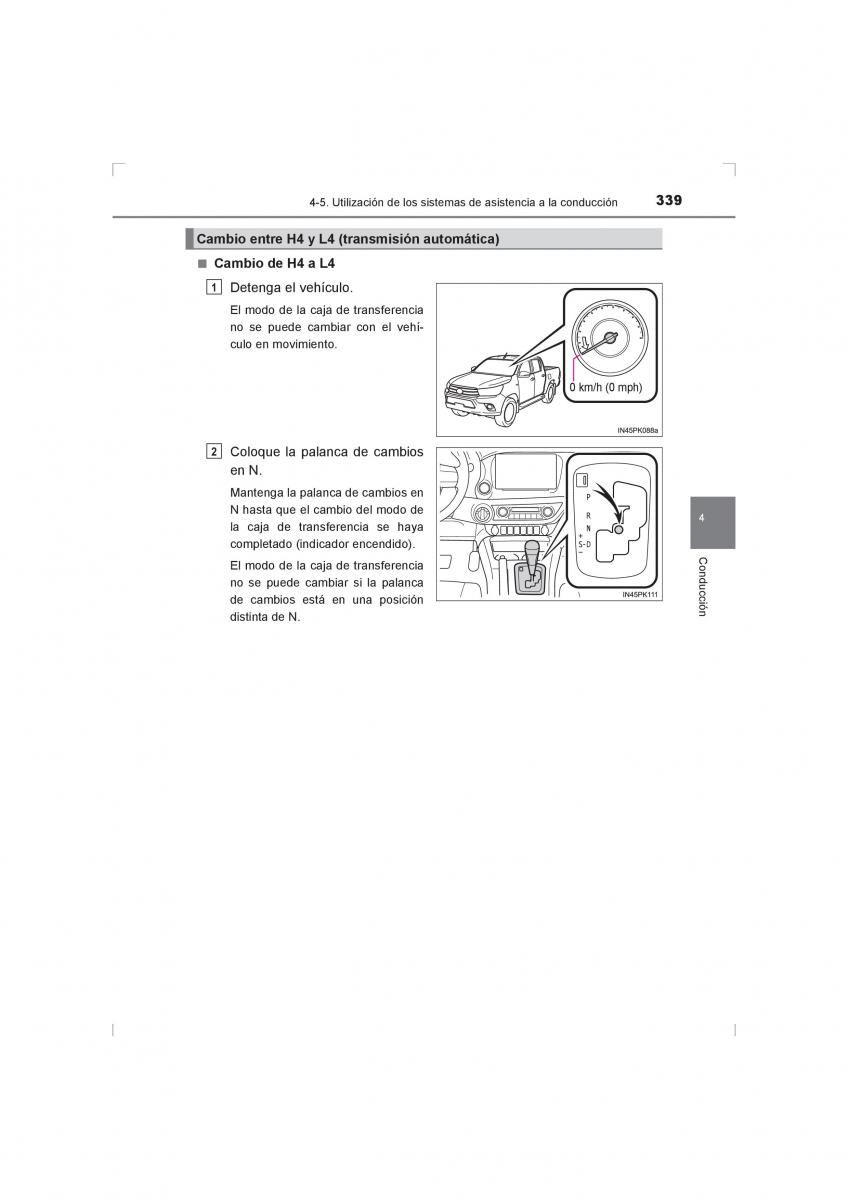 Toyota Hilux VIII 8 AN120 AN130 manual del propietario / page 339