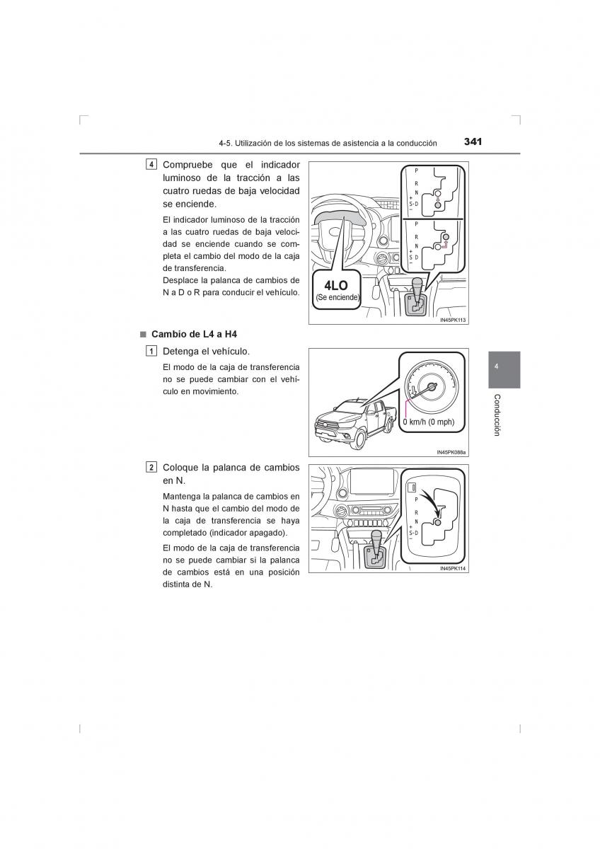 Toyota Hilux VIII 8 AN120 AN130 manual del propietario / page 341