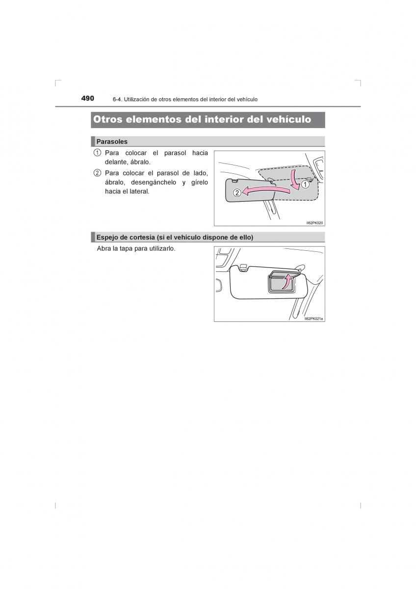 Toyota Hilux VIII 8 AN120 AN130 manual del propietario / page 490