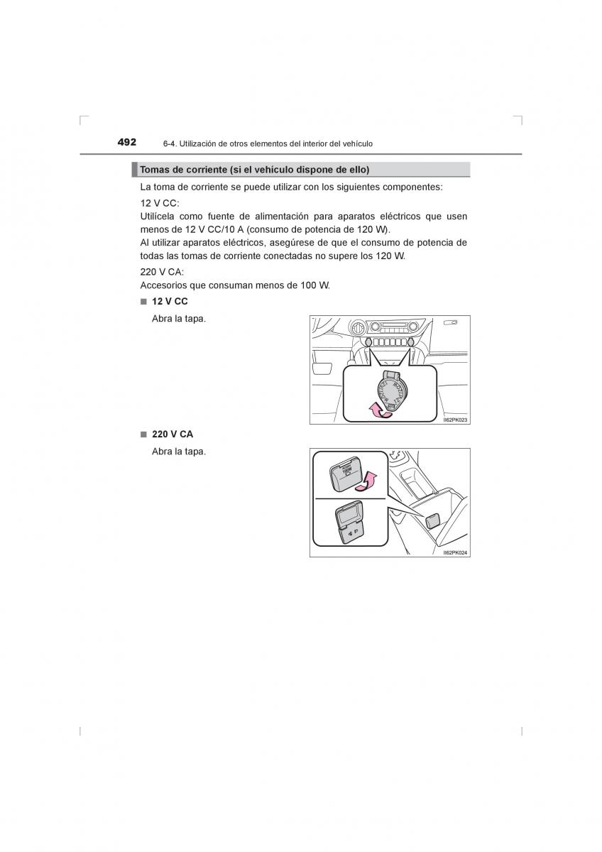 Toyota Hilux VIII 8 AN120 AN130 manual del propietario / page 492