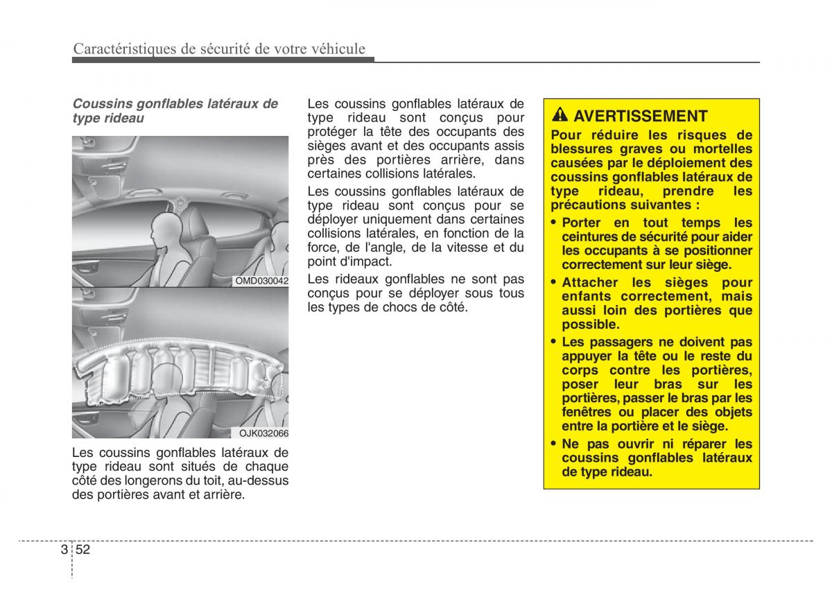 Hyundai Elantra V 5 i35 Avante MD manuel du proprietaire / page 71