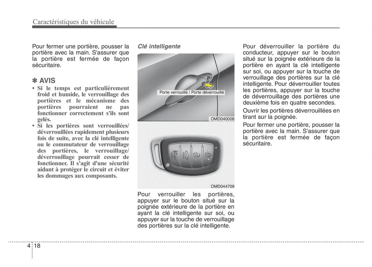 Hyundai Elantra V 5 i35 Avante MD manuel du proprietaire / page 108