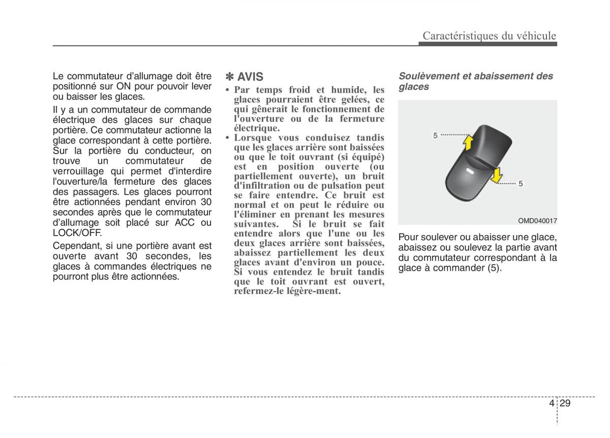 Hyundai Elantra V 5 i35 Avante MD manuel du proprietaire / page 119