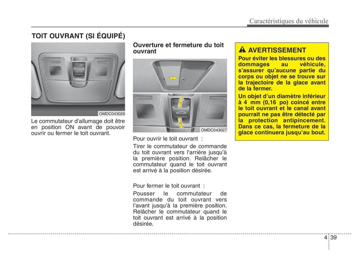 Hyundai Elantra V 5 i35 Avante MD manuel du proprietaire / page 129