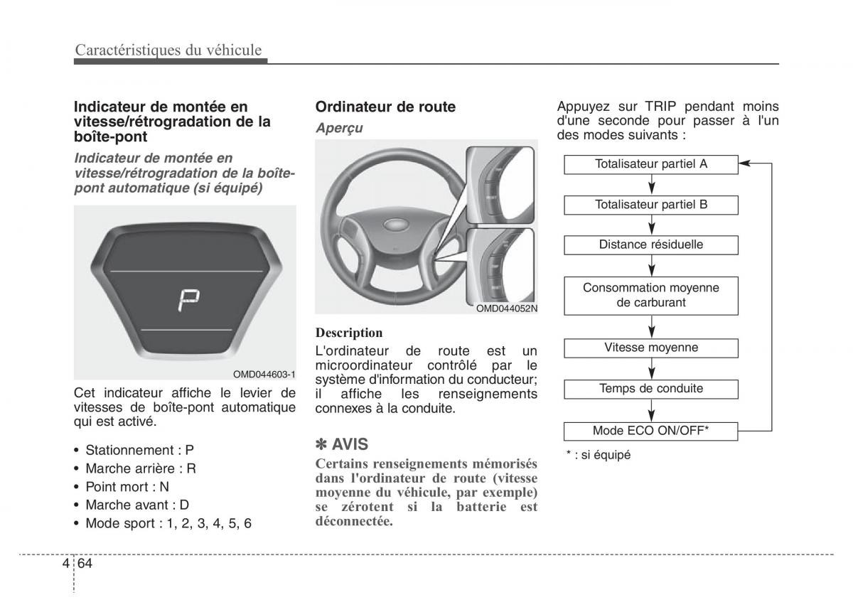 Hyundai Elantra V 5 i35 Avante MD manuel du proprietaire / page 154