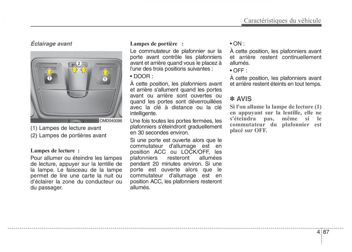 Hyundai Elantra V 5 i35 Avante MD manuel du proprietaire / page 177